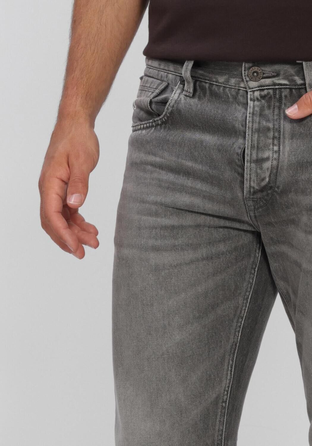 Grijze BUTCHER OF BLUE Straight leg jeans STOCKTON STRAIGHT SMOKE DENIM - large