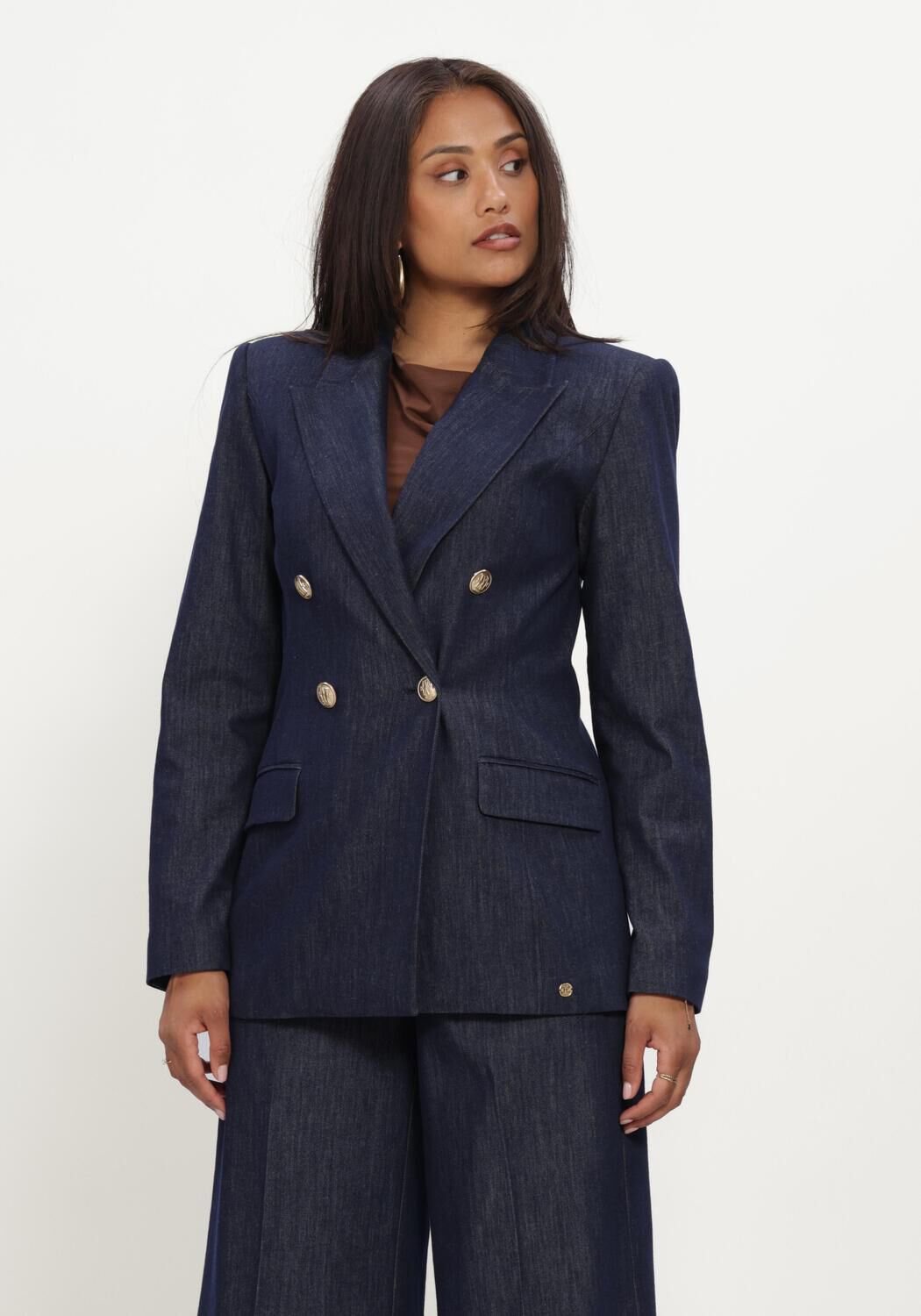 Donkerblauwe JOSH V Blazer BLUEBELL BLAZERS - large