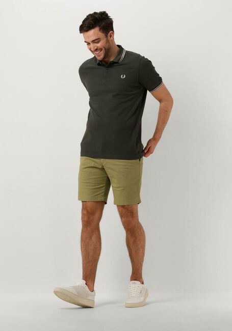 FRED PERRY Polo THE TWIN TIPPED FRED PERRY SHIRT en vert - large
