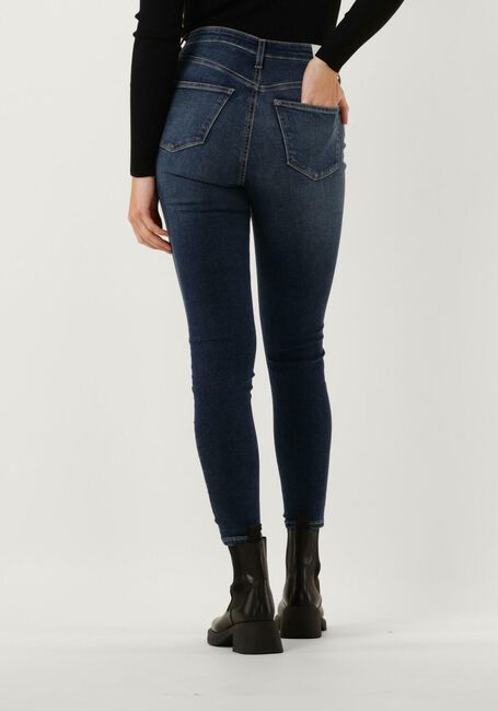 CALVIN KLEIN Skinny jeans HIGH RISE SUPER SKINNY ANKLE Bleu foncé - large