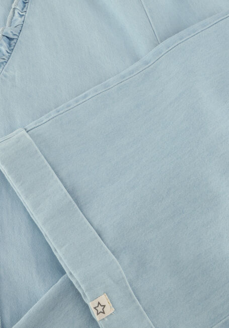 YOUR WISHES Pantalon large CHAMBRAY RUFFLE PANTS Bleu clair - large