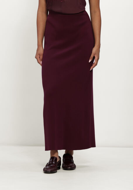 OMODA ATELIER Jupe midi OM-LINDA X QUINTY Bordeaux - large