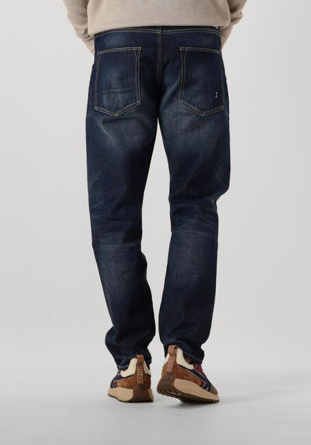 Donkerblauwe BUTCHER OF BLUE Straight leg jeans STOCKTON STRAIGHT SHADOW MID DENIM - large