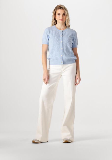TOMMY HILFIGER Haut MINI CABLE C-NK CARDI SS en bleu - large