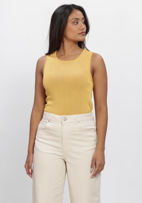 SELECTED WOMEN Haut SLFMOON SUS SL KNIT TOP en beige - large