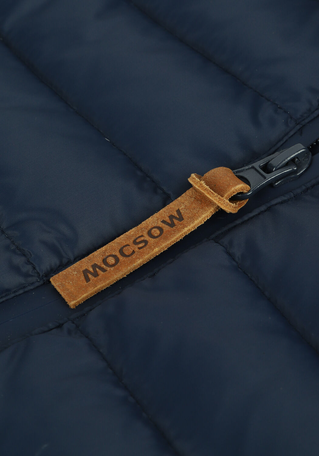 Donkerblauwe MOSCOW Gewatteerde jas ELENA - large