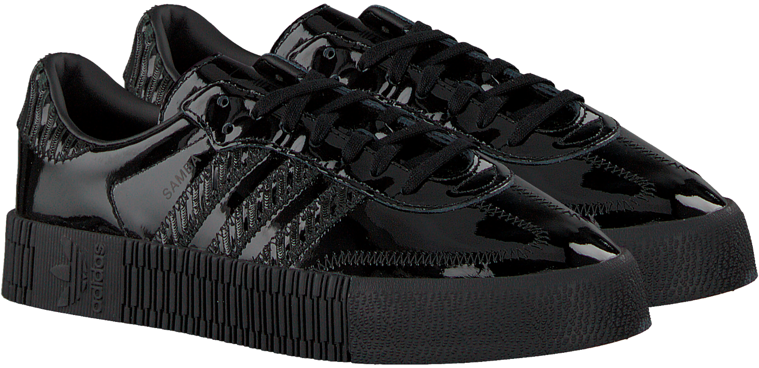 adidas sambarose noir vernis