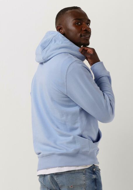 Lichtblauwe TOMMY JEANS Trui TJM REG ENTRY HOODIE - large
