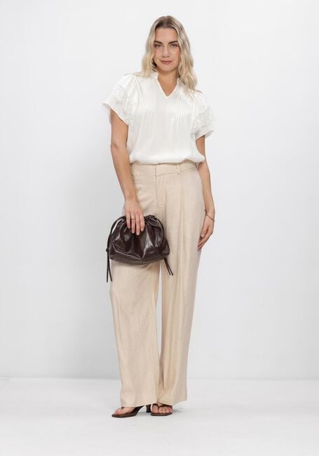 Beige MOS MOSH Broeken/jumpsuits MMISSA COLEEN PANT - large