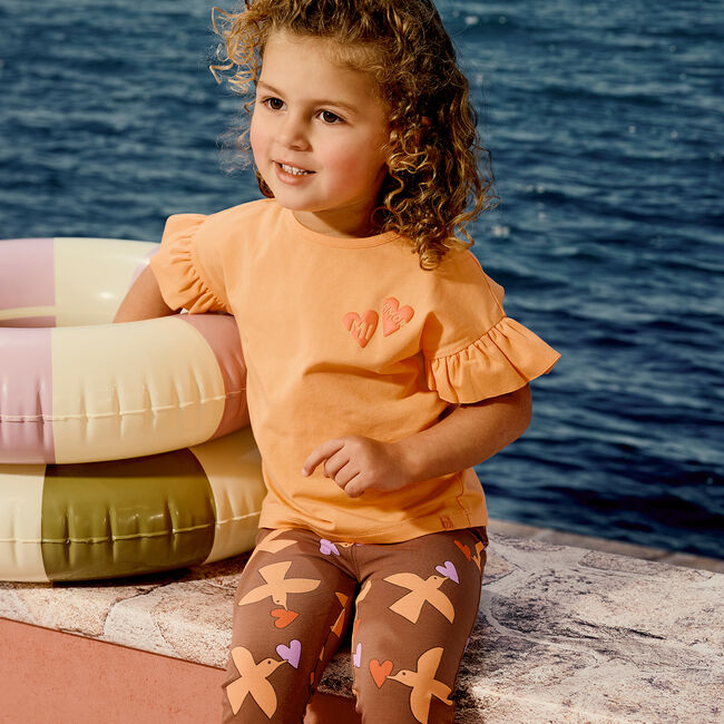 Z8 T-shirt JOY en orange - large