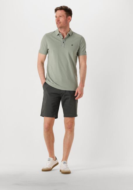 CAST IRON Polo SHORT SLEEVE POLO ESSENTIAL en vert - large