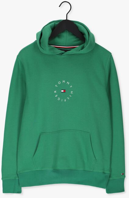TOMMY HILFIGER Chandail ROUNDALL GRAPHIC HOODIE en vert - large
