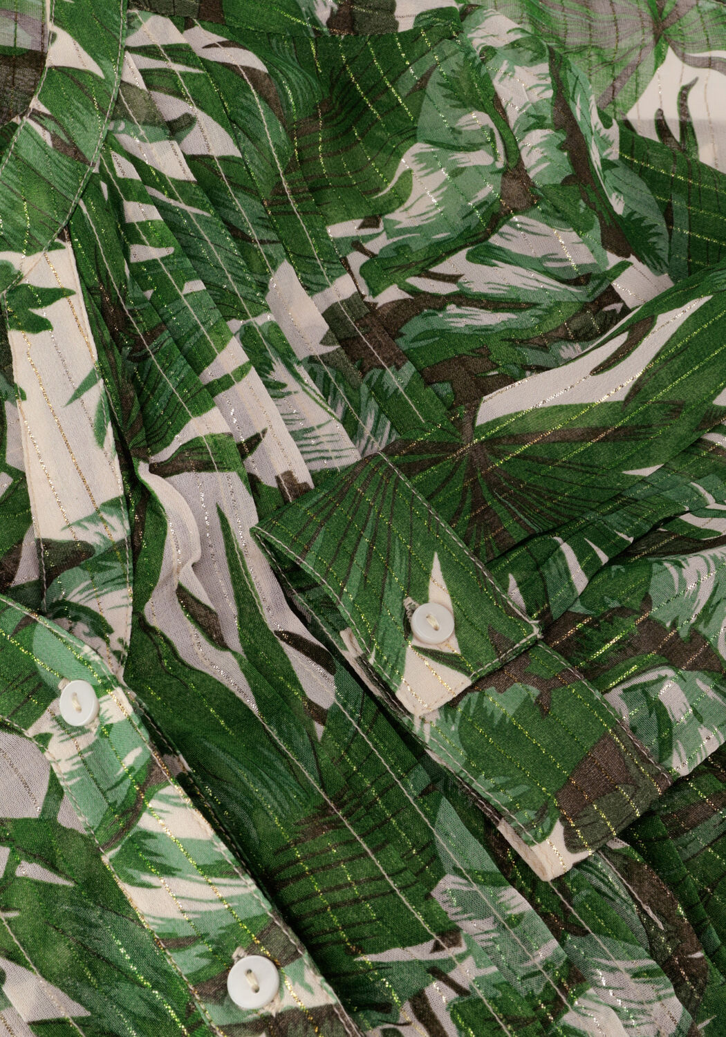 LOLLYS LAUNDRY HELENALL SHIRT LS Blouses en vert - large