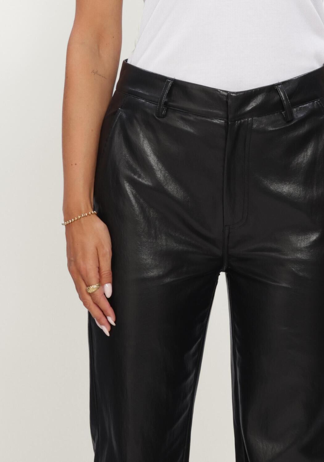 Zwarte CO'COUTURE Broeken/jumpsuits GITTCC FLARE PANT - large