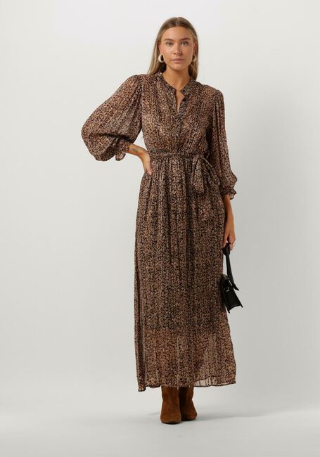 NOTRE-V Robe maxi NV-BALIX MAXI DRESS en camel - large