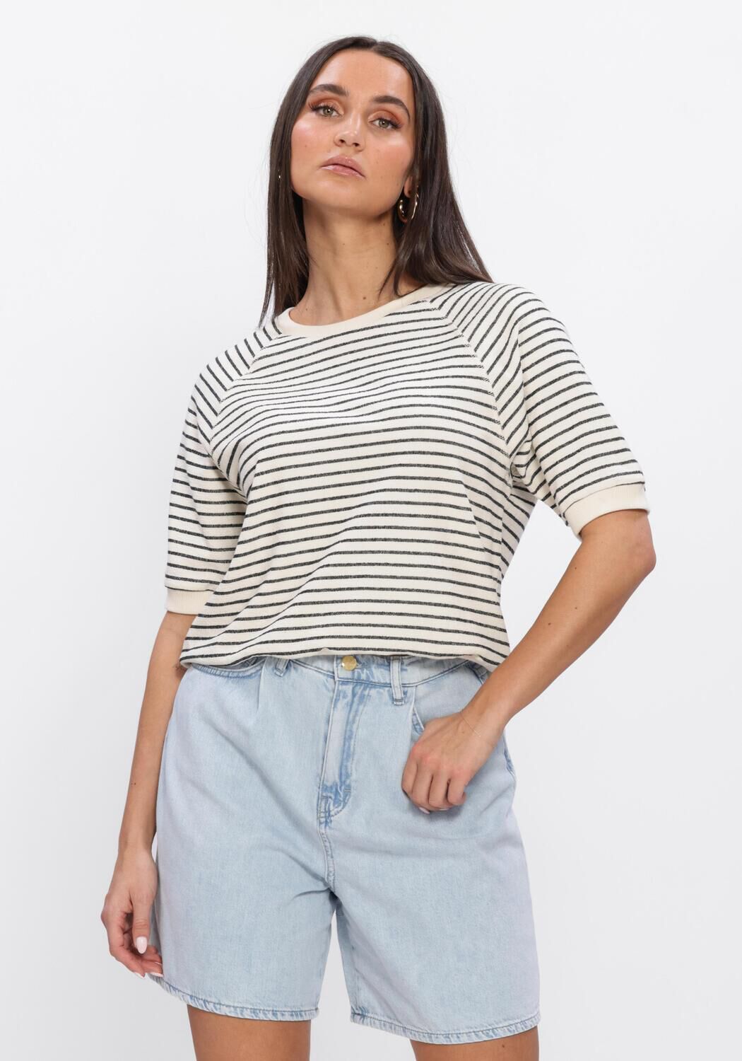 Zand BY-BAR Tops & T-shirts NEVA HEAVY STRIPE - large