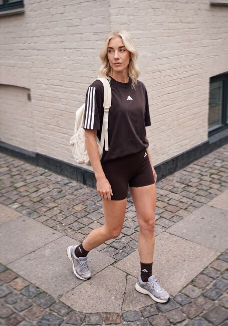 ADIDAS Pantalon courte OPT ESS SHO L en marron - large