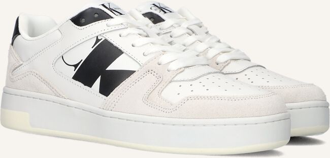Witte CALVIN KLEIN Sneakers BASKET CUPSOLE WOMEN Witte CALVIN KLEIN Sneakers BASKET CUPSOLE WOMEN - large