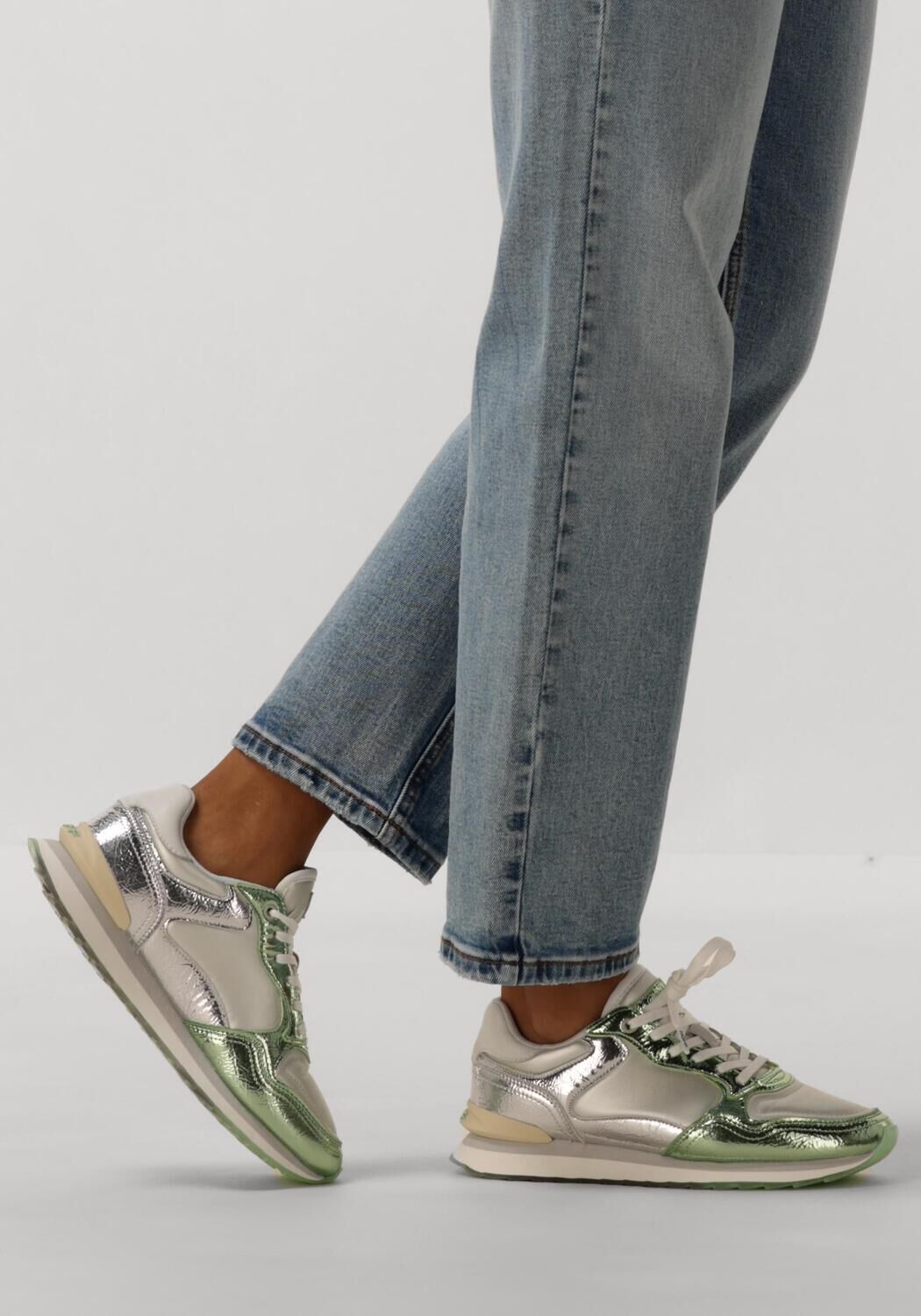 THE HOFF BRAND Baskets basses CITY MET en vert - large