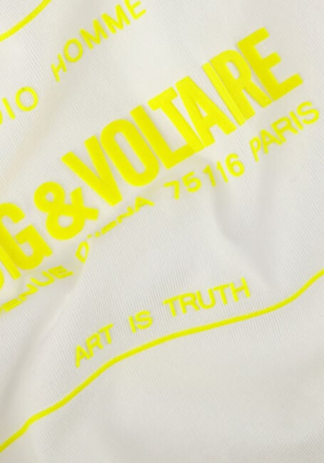 ZADIG & VOLTAIRE T-shirt X25355 en blanc - large