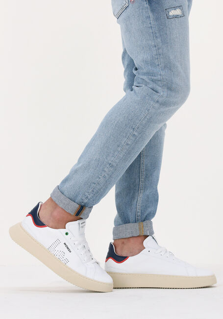 WOMSH Baskets basses SNIK en blanc - large