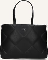Zwarte CALVIN KLEIN Handtas RE-LOCK QUILT TOTE LG Zwarte CALVIN KLEIN Handtas RE-LOCK QUILT TOTE LG - medium