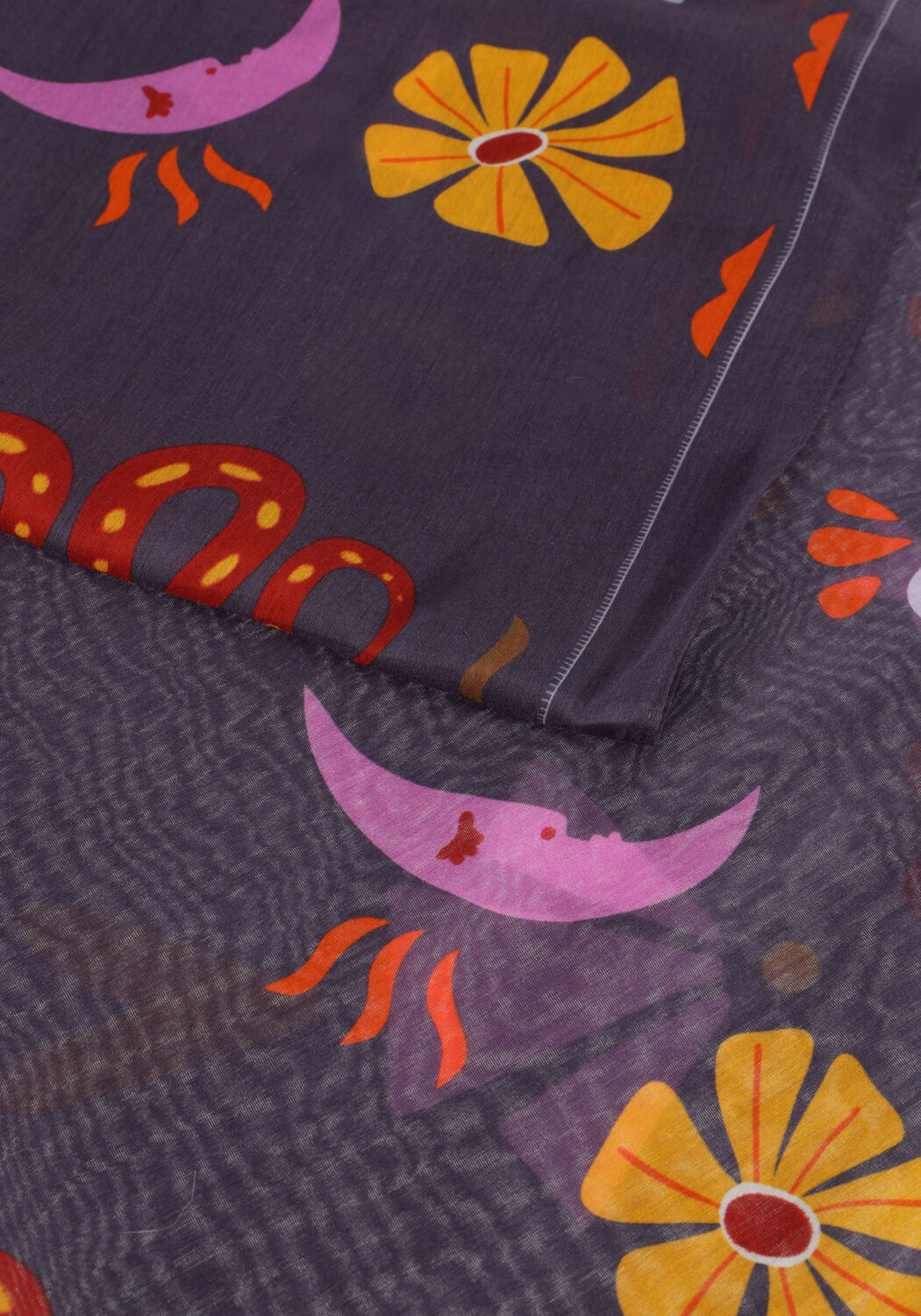 BONNIE STUDIOS Sjaal NAVY MIXED SCARF - large