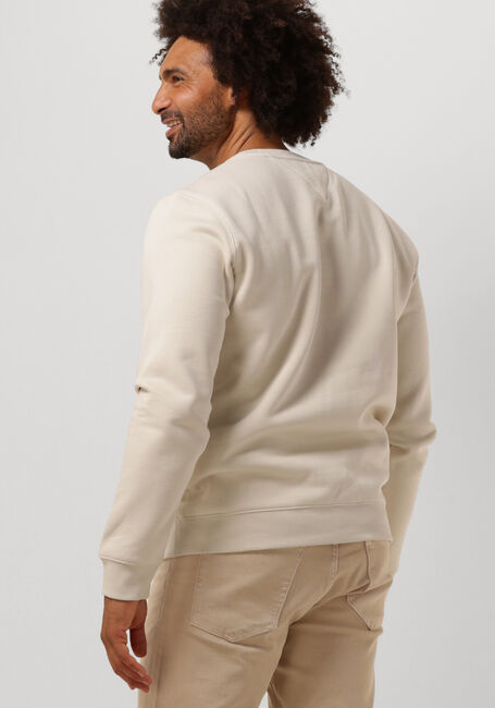TOMMY JEANS Chandail TJM REGULAR FLEECE C NECK en beige - large