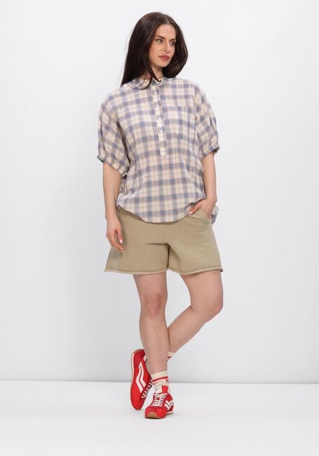 PENN & INK Pantalon courte SHORTS en marron - large