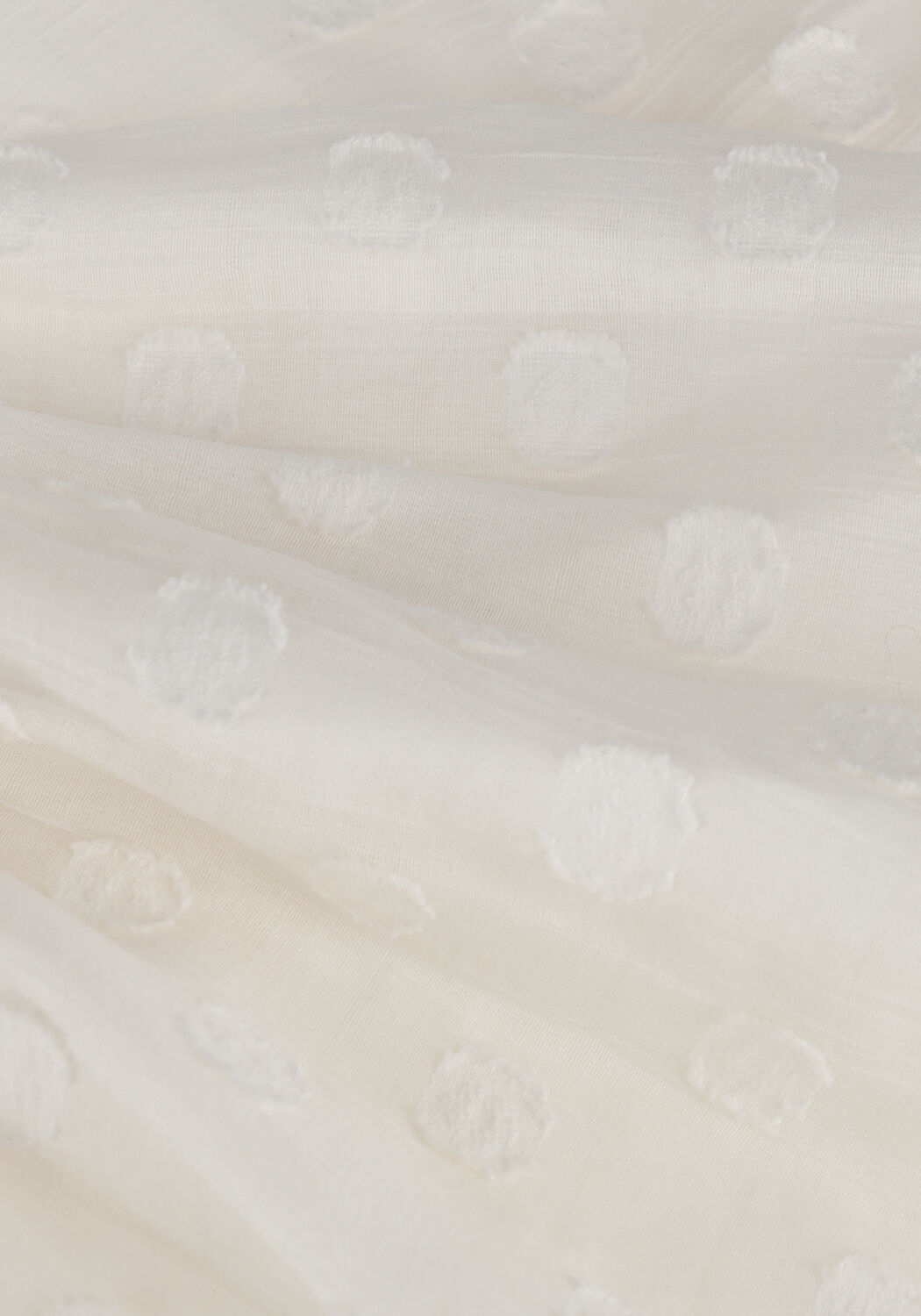 Gebroken wit BY-BAR  RIKKI DOTS BLOUSE - large