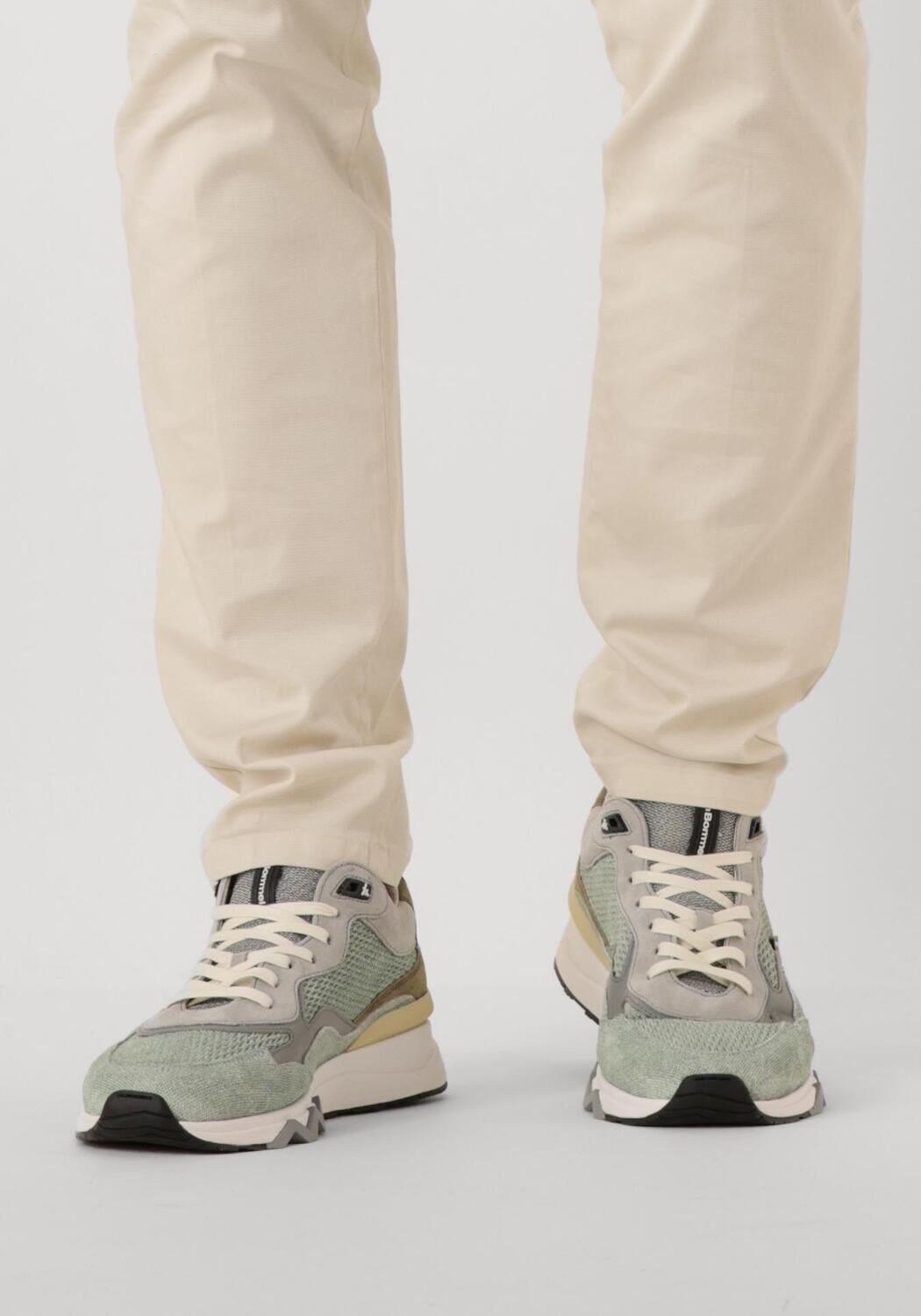 Groene FLORIS VAN BOMMEL Sneakers SFM-10136 DE ZAGER - large