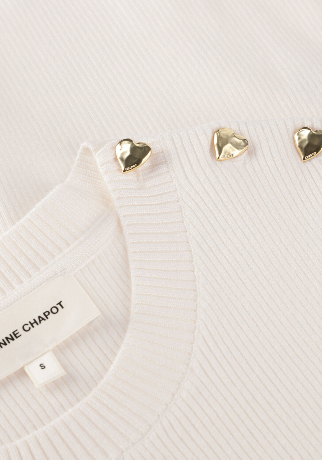 Ecru FABIENNE CHAPOT Trui LILLIAN PULLOVER 1009 - large