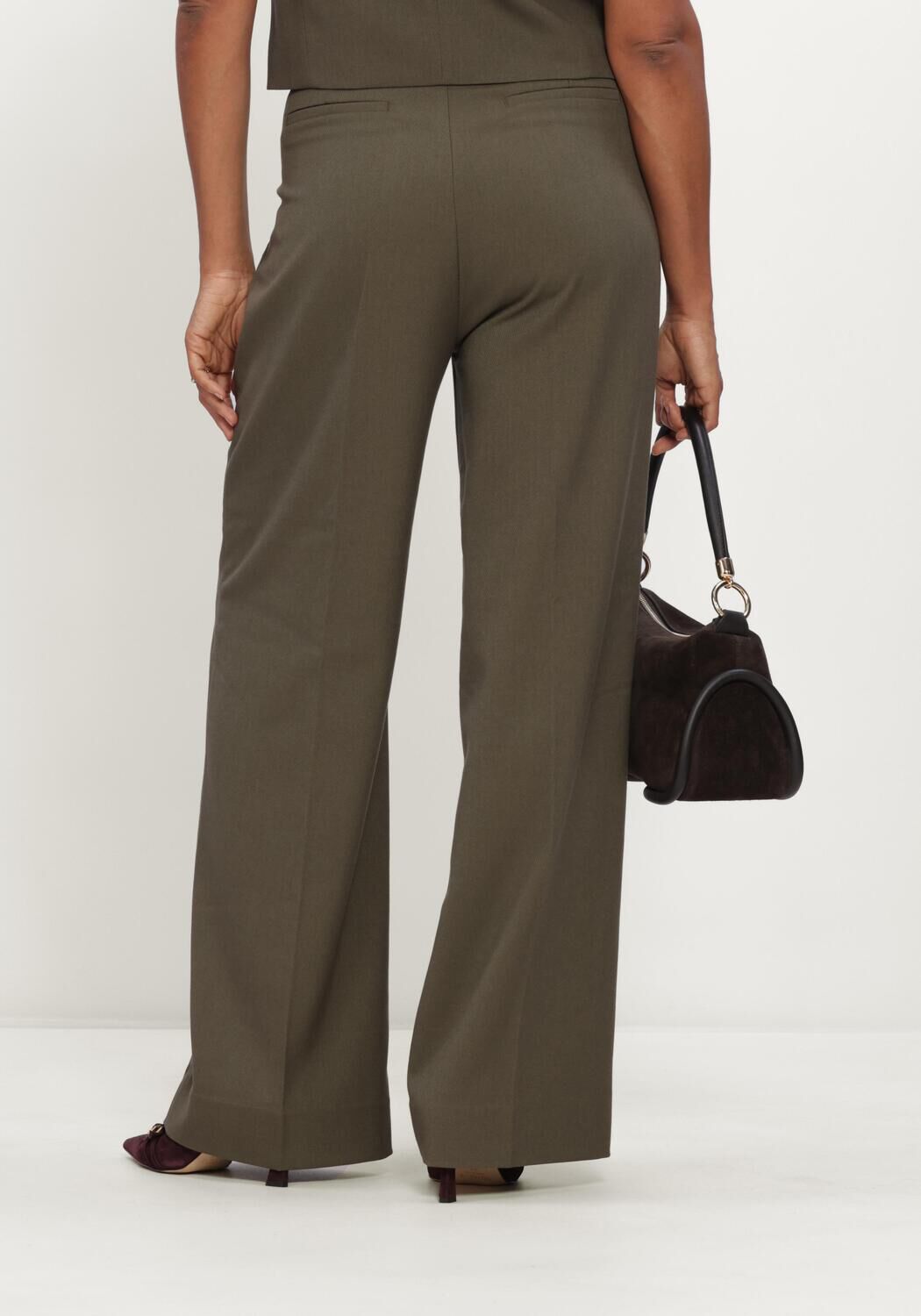 COPENHAGEN MUSE Pantalon CMTAILOR-PANTS Kaki - large
