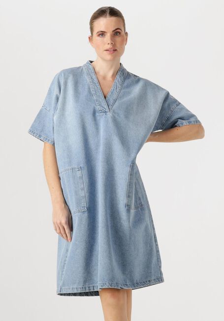 PENN & INK Robe maxi DRESS Bleu clair - large