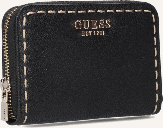 Zwarte GUESS Portemonnee ZAMIRA SLG MEDIUM ZIP AROUND Zwarte GUESS Portemonnee ZAMIRA SLG MEDIUM ZIP AROUND - large