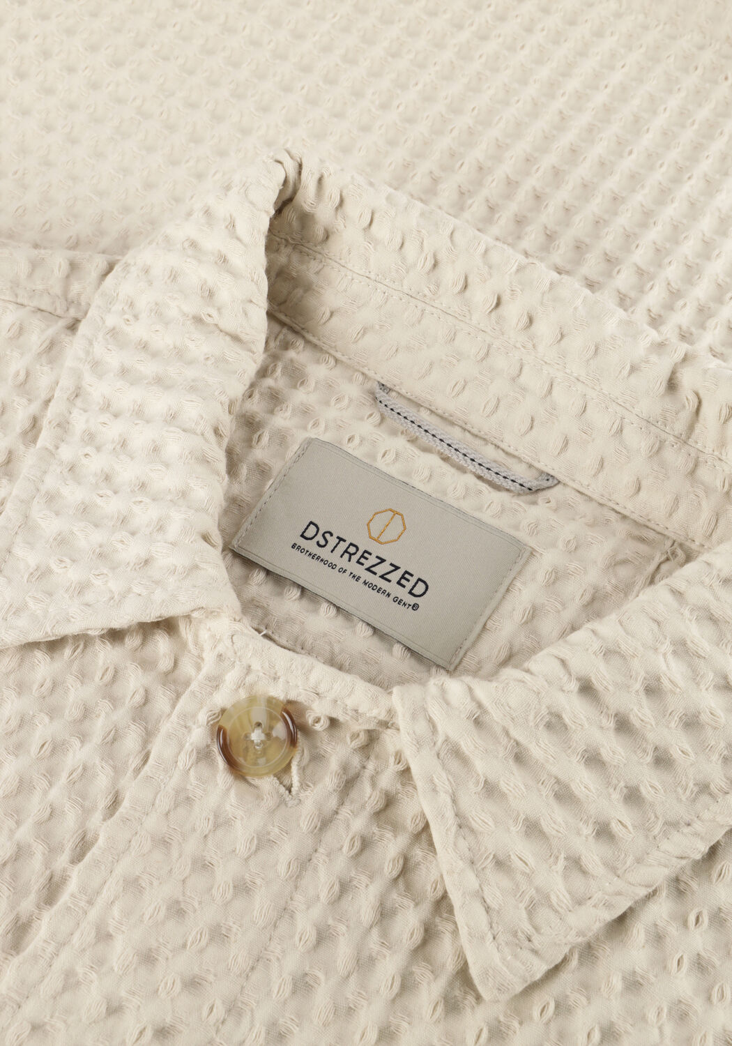 DSTREZZED Surchemise LINO FW OVERSHIRT &Eacute;cru - large