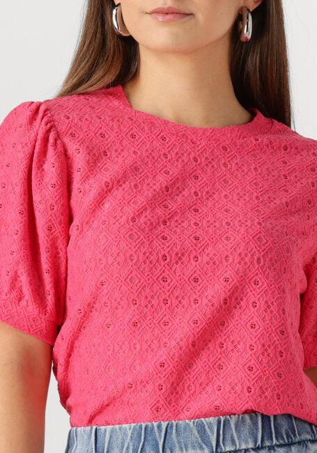 OBJECT Haut OBJLAILA S/S RE TOP en rose - large