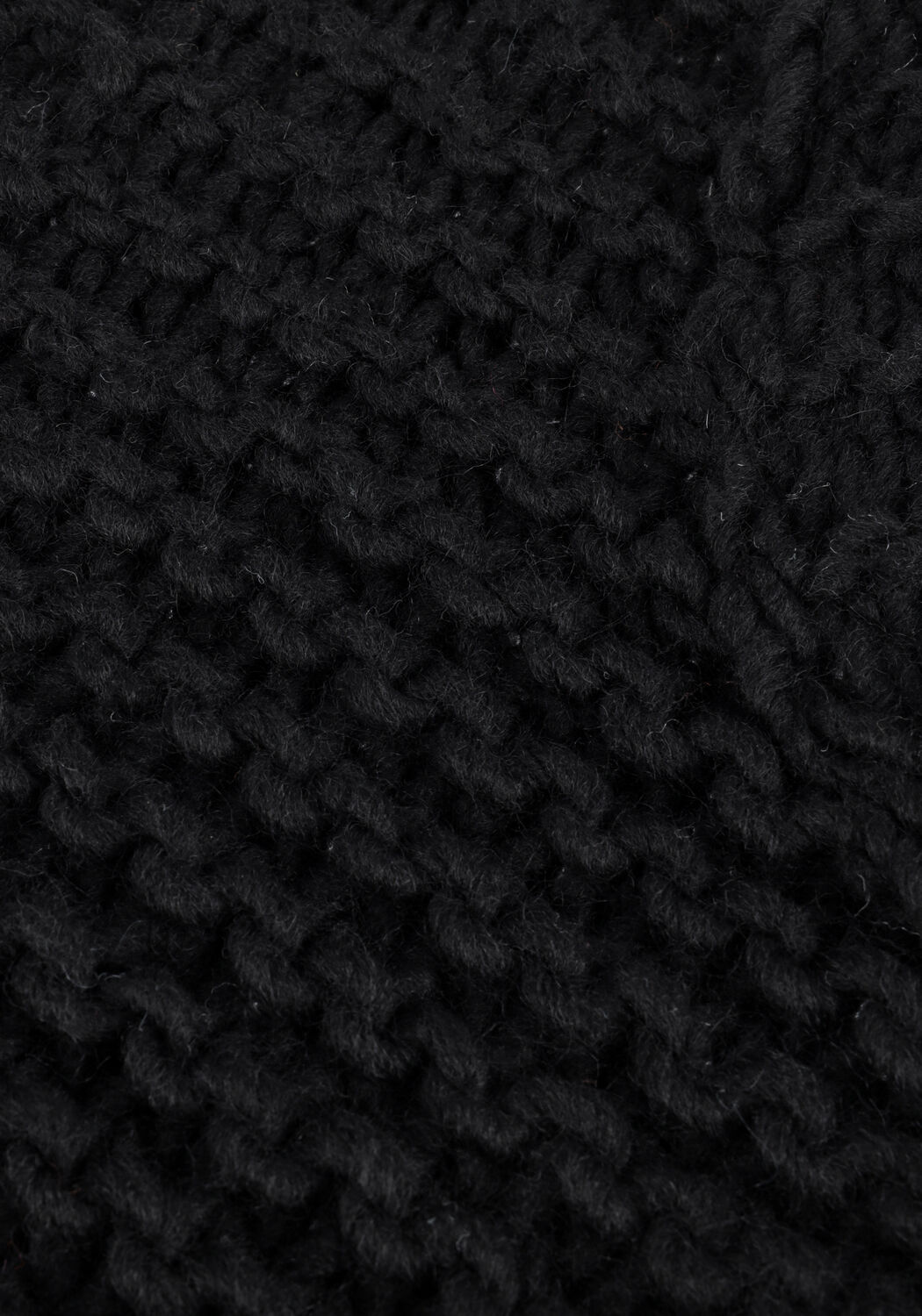 Zwarte NOTRE-V Gilet KNIT GILET - large