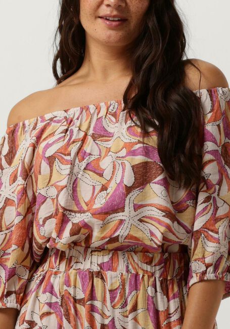 CATWALK JUNKIE Haut OFF SHOULDER PUFF SLEEVE TOP en rouge - large