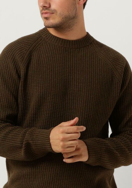 ANERKJENDT Pull AKSUNE STRUCTURE KNIT Vert foncé - large