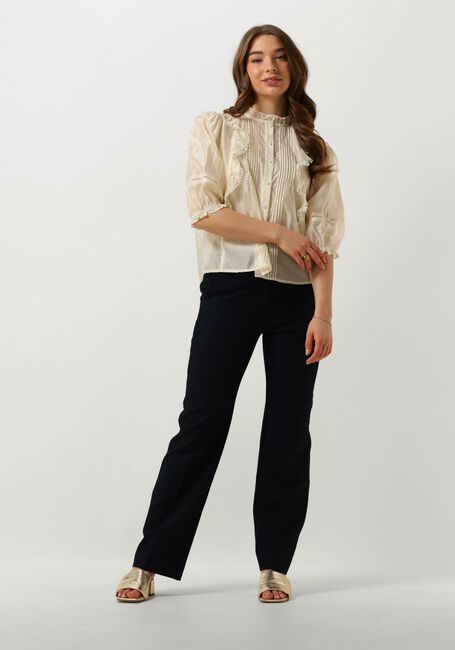 Ecru LOLLYS LAUNDRY  VIDALL SHIRT 3/4 - large