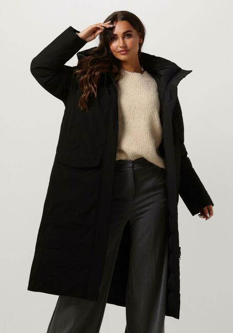 Zwarte ELVINE Gewatteerde jas ASHA - large