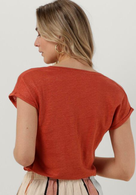 Rode BY-BAR T-shirt MILA ORGANIC LINEN TOP - large