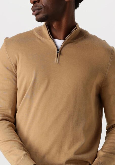 BOSS BLACK Pull EBENJI en beige - large