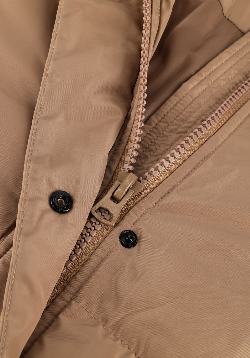 NOTRE-V Veste matelass&eacute; PUFFER COAT MIDI en camel - large