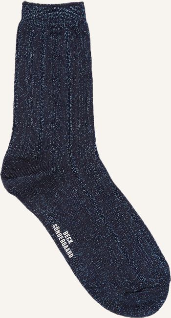 Blauwe BECKSONDERGAARD Beenmode GLITTER DRAKE SOCK Blauwe BECKSONDERGAARD Beenmode GLITTER DRAKE SOCK - large