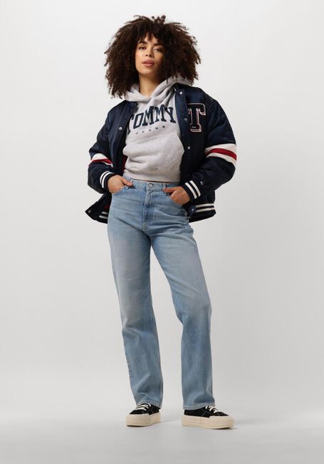 TOMMY JEANS Pull TJW VTG VARSITY 1 HOODIE Gris clair - large