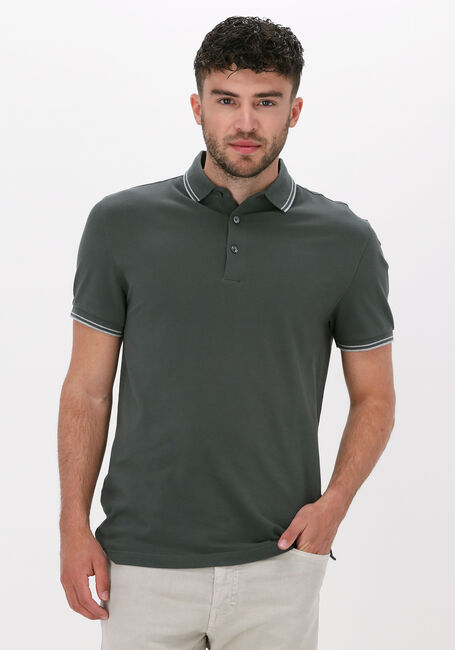PROFUOMO Polo PPTJ1-K en vert - large