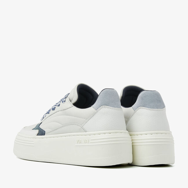 VIA VAI Baskets basses ISA JOSIE en bleu - large