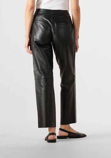 Zwarte Y.A.S. Pantalon YASLINE HMW LEATHER PANT - large